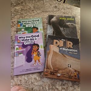 Set Of 4 MASTERBOOKS Answers IN Genesis Books From The Ark Encounter